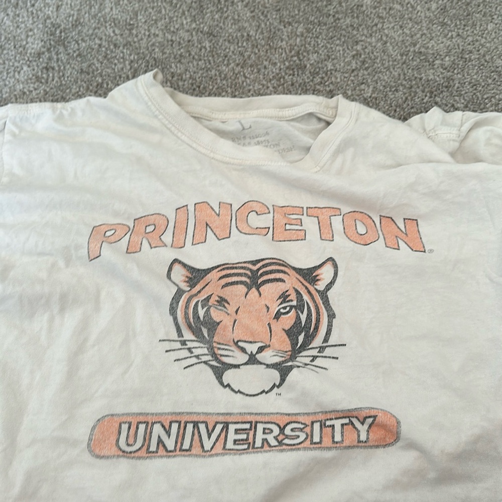 White Princeton shirt
